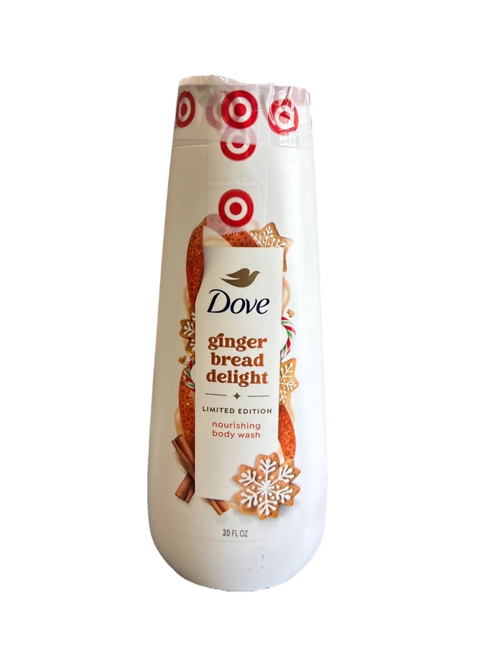 Dove Limited Edition Gingerbread Delight Body Wash 20 oz